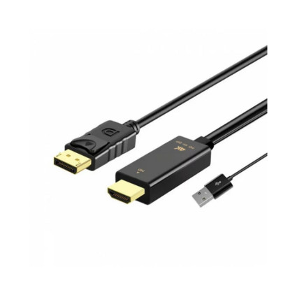 Kabl HDMI + USB 2.0 na DisplayPort (m/m) 1.8m FAST ASIA - 1