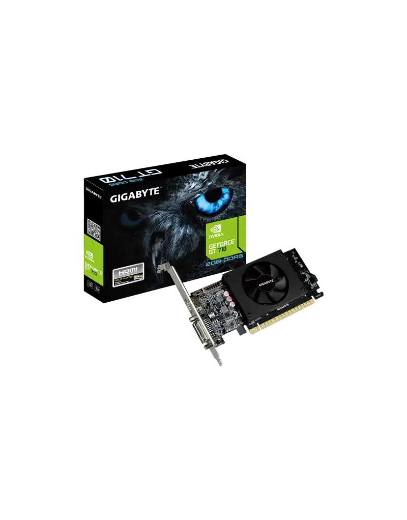 Grafička karta PCI-E Gigabyte GT710 2GB DDR5 64 bit  HDMI/DVI  - 1