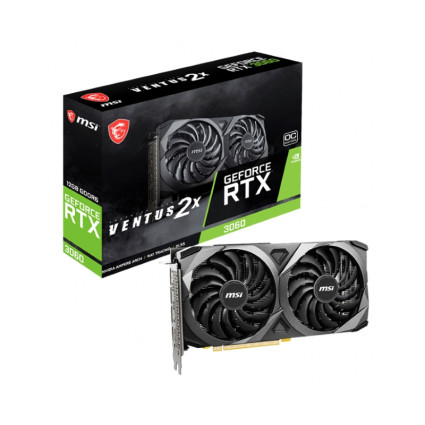 nVidia GeForce RTX 3060 12GB 192bit RTX 3060 VENTUS 2X 12G OC LHR grafička karta MSI - 1