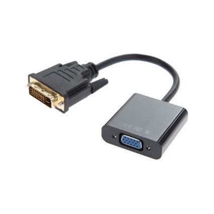 Adapter-konvertor DVI-D (M) - VGA (F) crni FAST ASIA - 1