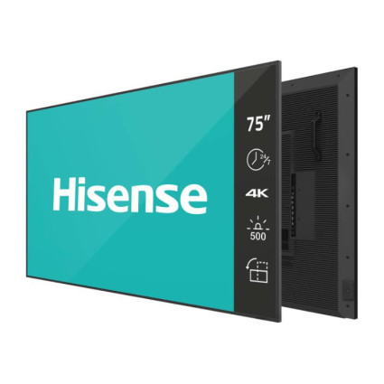 75 inča 75DM66D 4K UHD 500 nita Digital Signage Display - 24/7 Operation HISENSE - 1