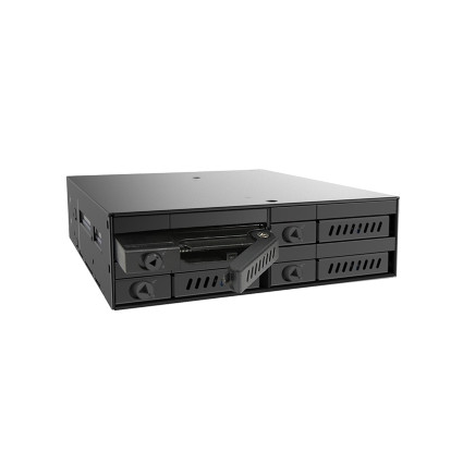 CMR-425 4 x 2.5 inča SATA crna fioka za hard disk CHIEFTEC - 1