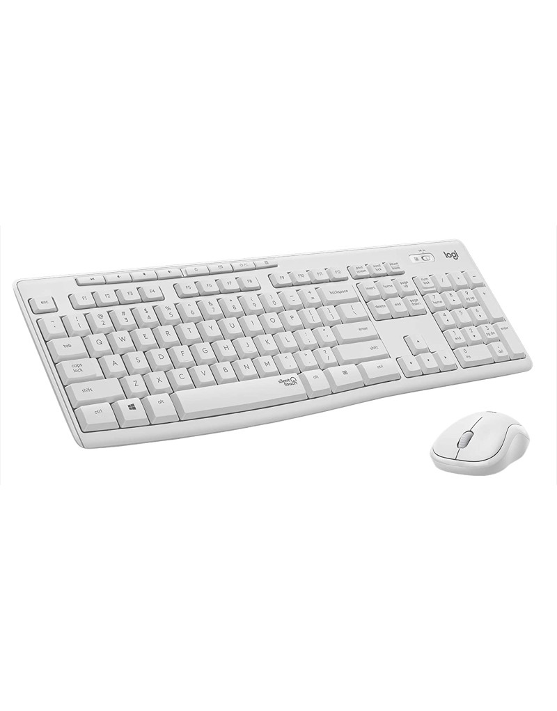 MK295 Silent Wireless Combo US tastatura + miš bela LOGITECH - 1