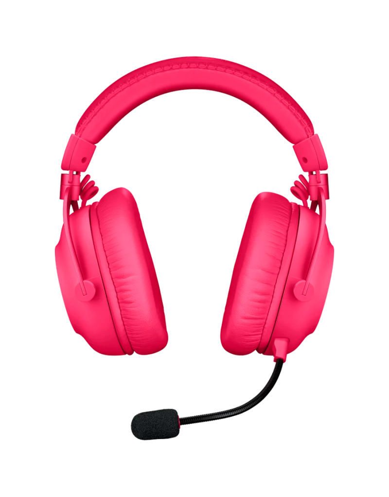 LOGITECH G PRO X2 LIGHTSPEED Wireless Gaming Headset - Blue Mic - MAGENTA - 1 LOGITECH G PRO X2 LIGHTSPEED Wireless Gaming Headset - Blue Mic - MAGENTA - 1