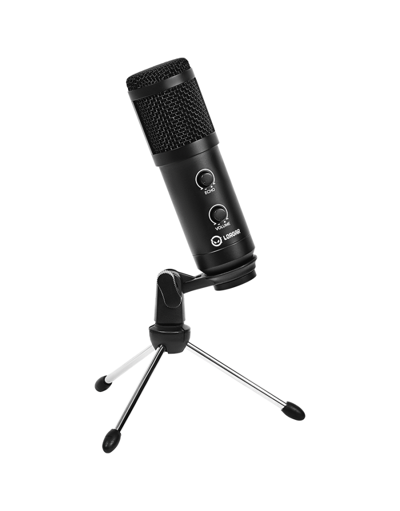 LORGAR Soner 313, Gaming Microphone, USB condenser microphone with Volume Knob ... - 1 LORGAR Soner 313, Gaming Microphone, USB condenser microphone with Volume Knob ... - 1
