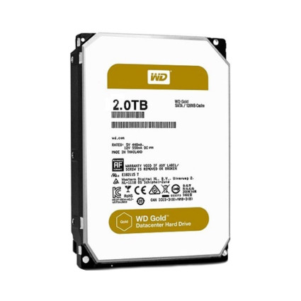 2TB 3.5" SATA III 128MB 7.200 WD2005FBYZ Gold hard disk WD - 1