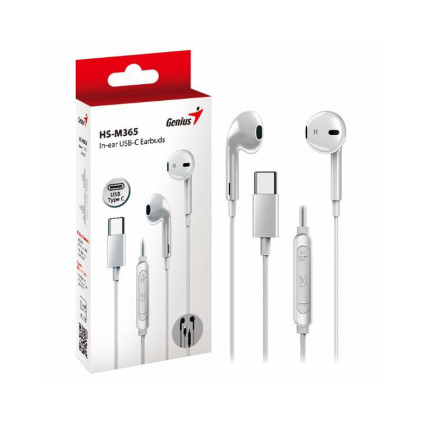 HS-M365 bele slušalice GENIUS - 1