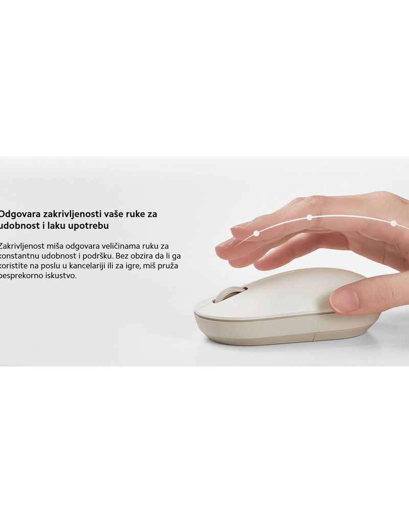 Wireless Mouse 2 lite miš beli (BHR8915GL) XIAOMI - 1