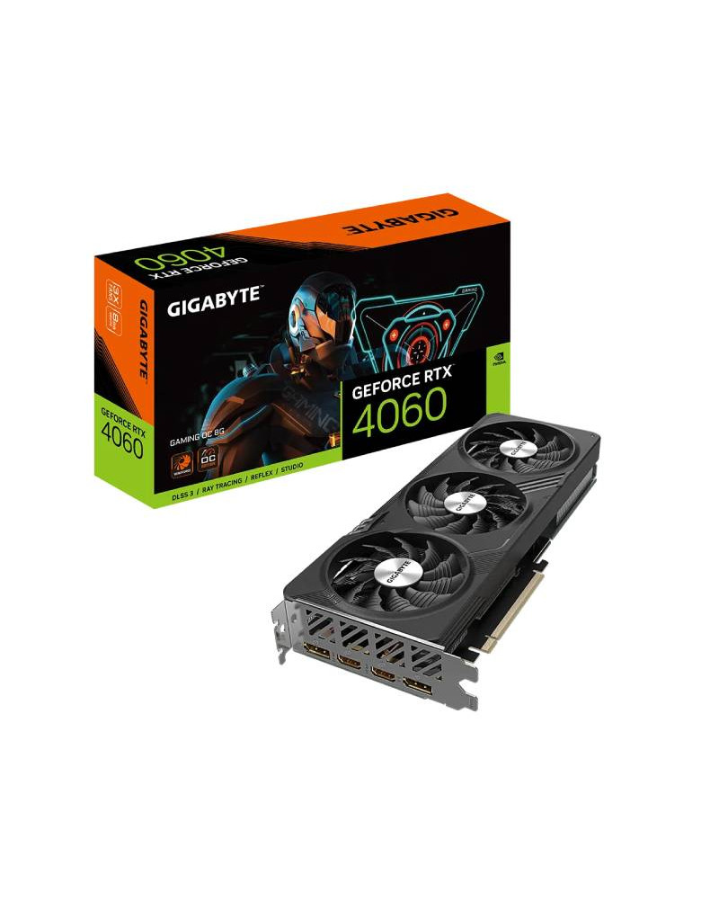nVidia GeForce RTX 4060 8GB 128bit GV-N4060GAMING OC-8GD grafička karta GIGABYTE - 1