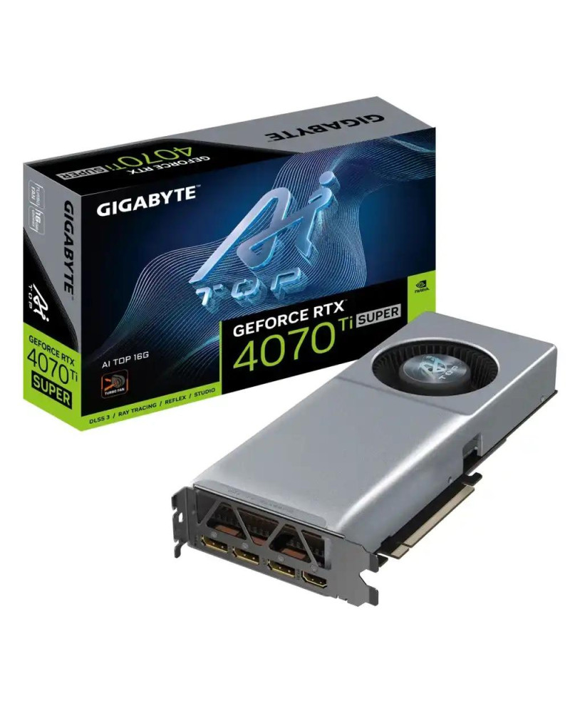  Grafička karta Gigabyte GeForce RTX 4070 Ti Super AI TOP 16GB GV-N407TSAI---  - 1