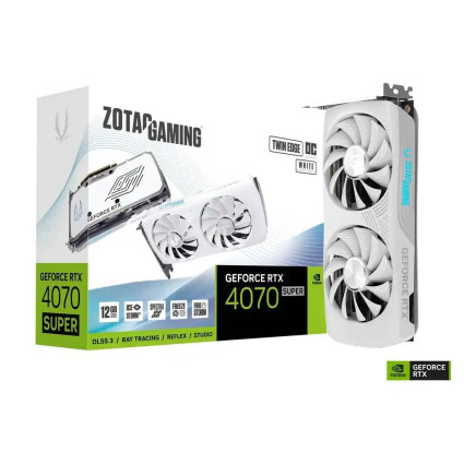  Grafička karta Zotac GAMING GeForce RTX 4070 Super Twin Edge OC White ED 12GB---  - 1