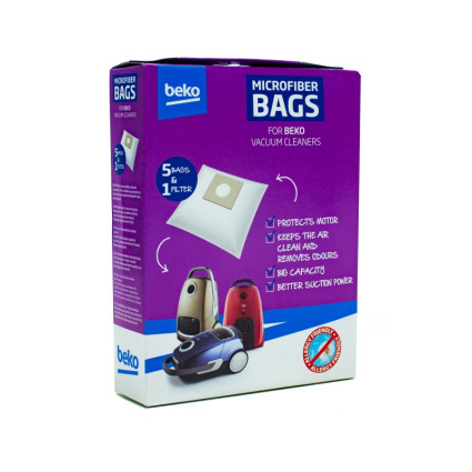 Kese za VC usisivač ljubičasta paket 5+1 BEKO - 1