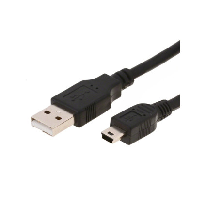 Kabl 2.0 USB A - USB Mini-B M/M 1.8m crni E-GREEN - 1