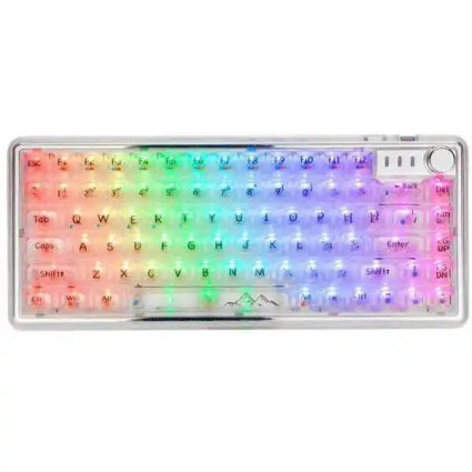 Tastatura Marvo KG979G mehanička TRANSPARENT RGB  - 1