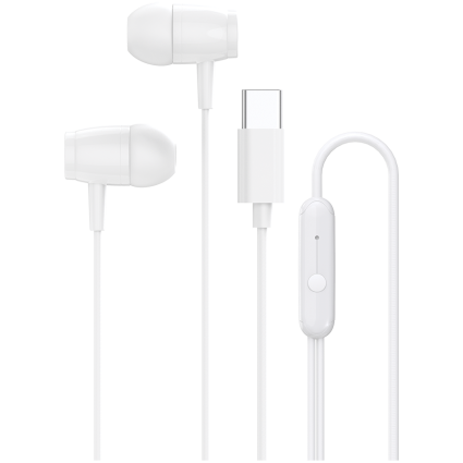 CANYON headphones SEP-5 TYPE-C White  - 1