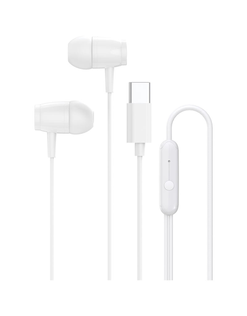 CANYON headphones SEP-5 TYPE-C White  - 1