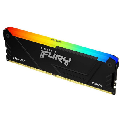 DIMM DDR4 16GB 3200MT/s KF432C16BB12A/16 FURY Beast RGB Black KINGSTON - 1