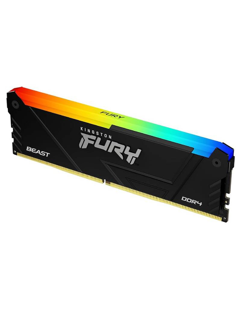 DIMM DDR4 16GB 3200MT/s KF432C16BB12A/16 FURY Beast RGB Black KINGSTON - 1