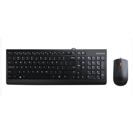 Tastatura+miš USB Lenovo 300 GX30M39606 US crna  - 1