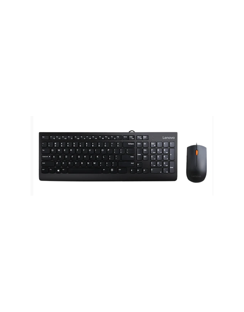 Tastatura+miš USB Lenovo 300 GX30M39606 US crna  - 1