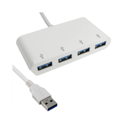 USB 3.0 HUB 4port beli E-GREEN - 1