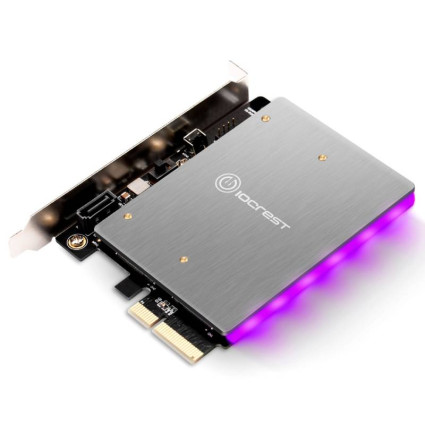 PCI Express Adapter za M.2 NVMe SSD i M.2 SATA SSD E-GREEN - 1