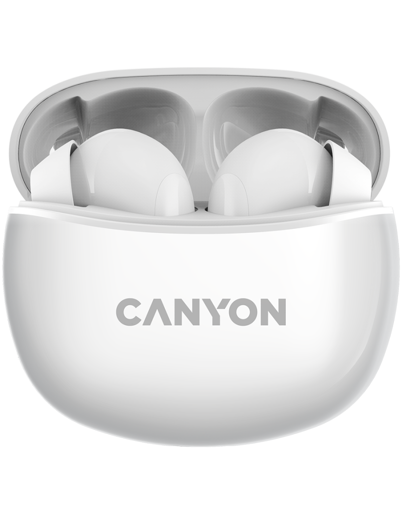 CANYON headset TWS-5 White - 1 CANYON headset TWS-5 White - 1