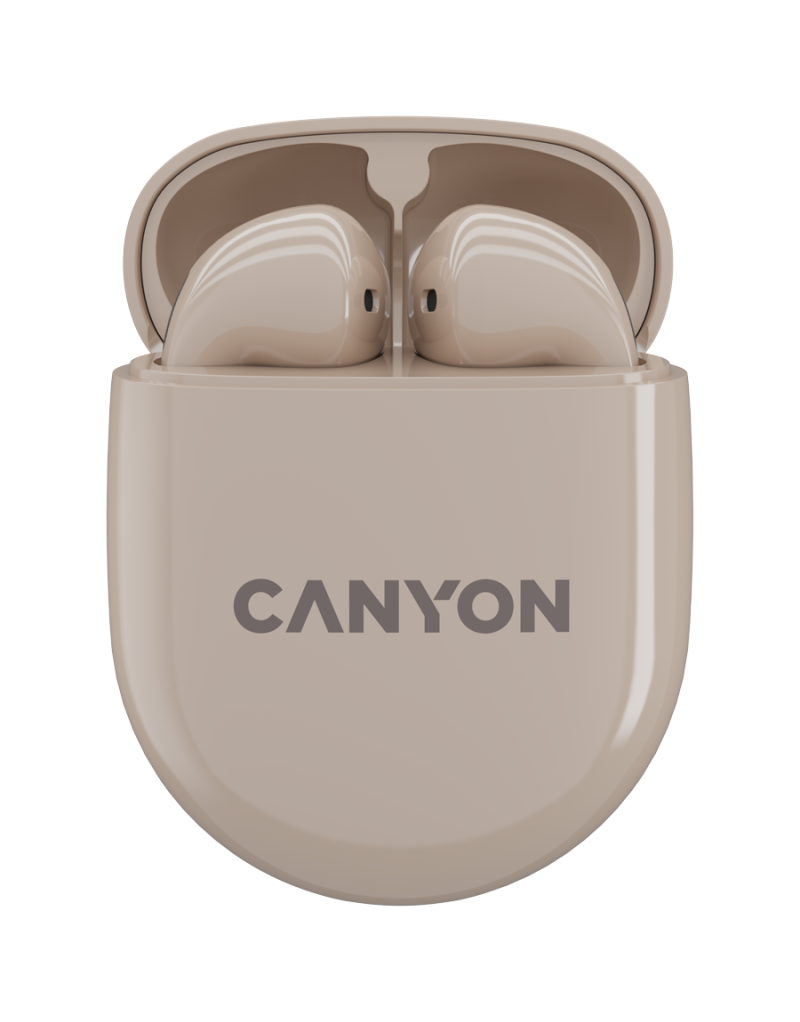 CANYON headset TWS-6 Beige - 1 CANYON headset TWS-6 Beige - 1