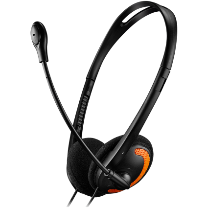   CANYON HS-01 PC headset with microphone, volume control and adjustable...  - 1