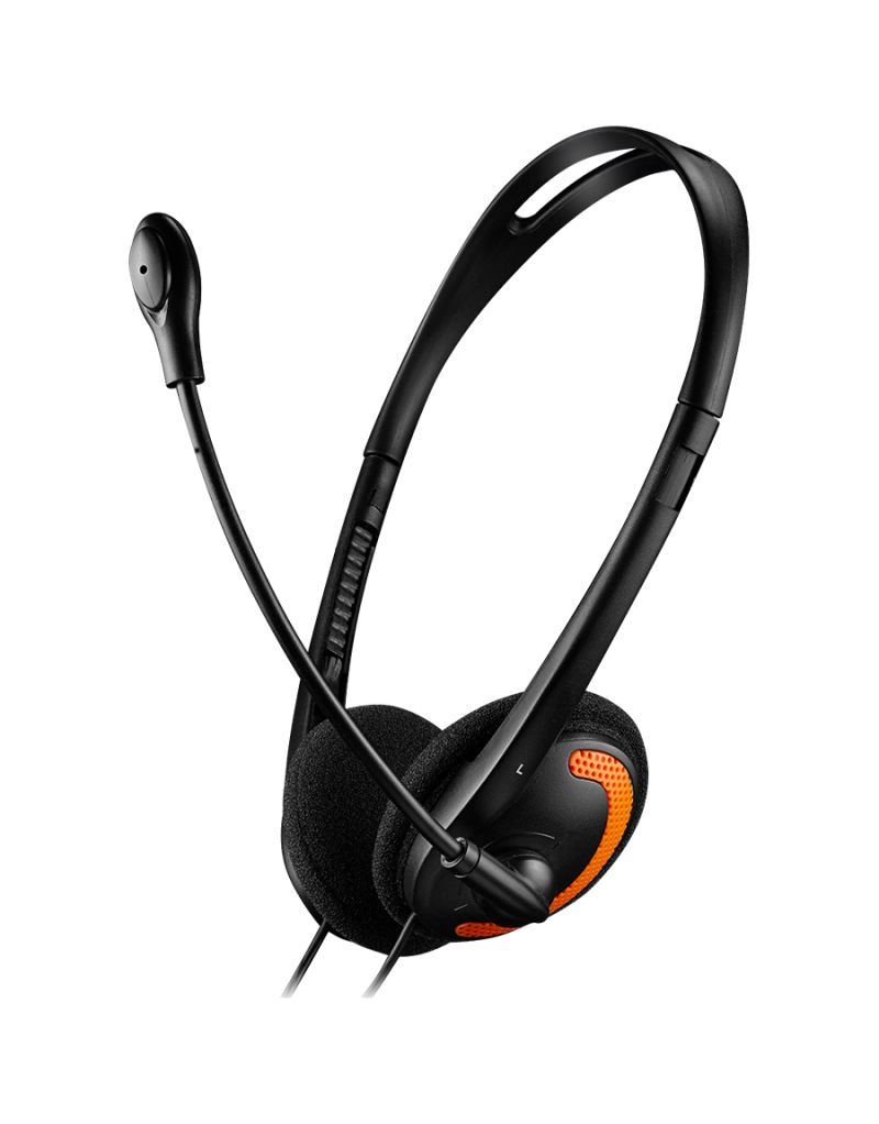   CANYON HS-01 PC headset with microphone, volume control and adjustable...  - 1