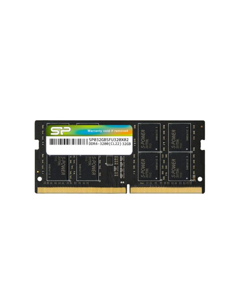 RAM SODIMM DDR4 32GB 3200MHz SiliconPower SP032GBSFU320X02  - 1