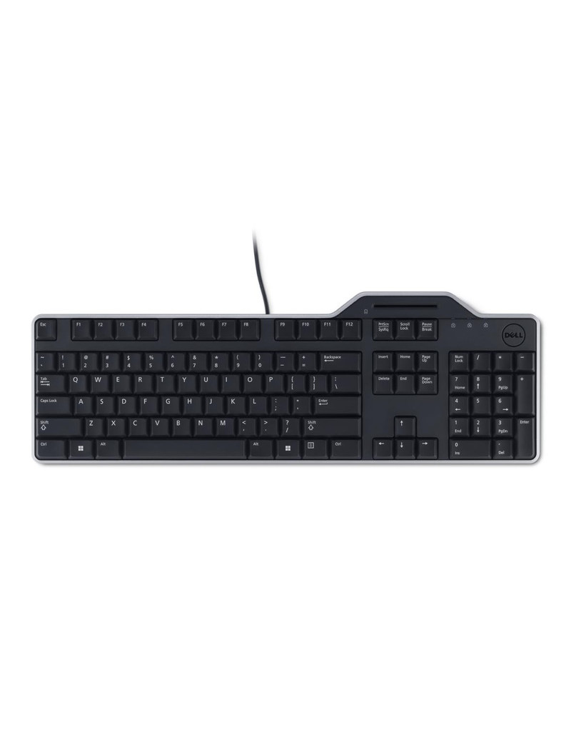 KB813 Pro Smartcard USB US tastatura crna DELL - 1