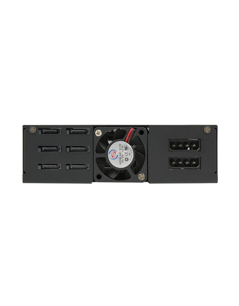 CMR-625 6 x 2.5 inča SATA rack fioka crna CHIEFTEC - 1