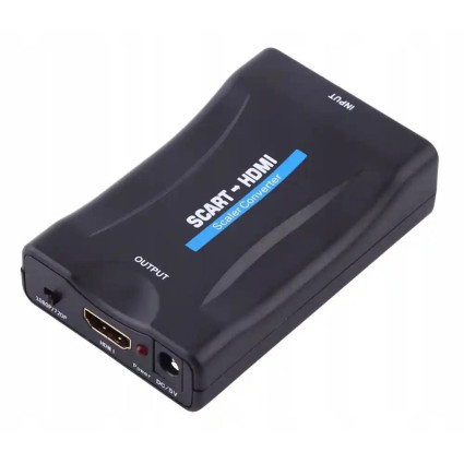 Adapter konverter Scart -HDMI 720/1080p Kettz S2H-013  - 1