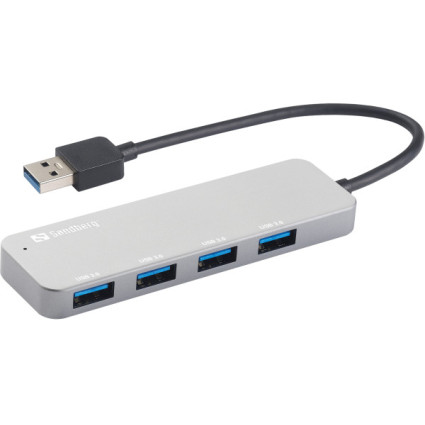 USB HUB 4 port Sandberg USB 3.0 333-88  - 1