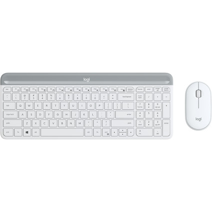 MK470 Wireless Desktop US bela tastatura + miš LOGITECH - 1