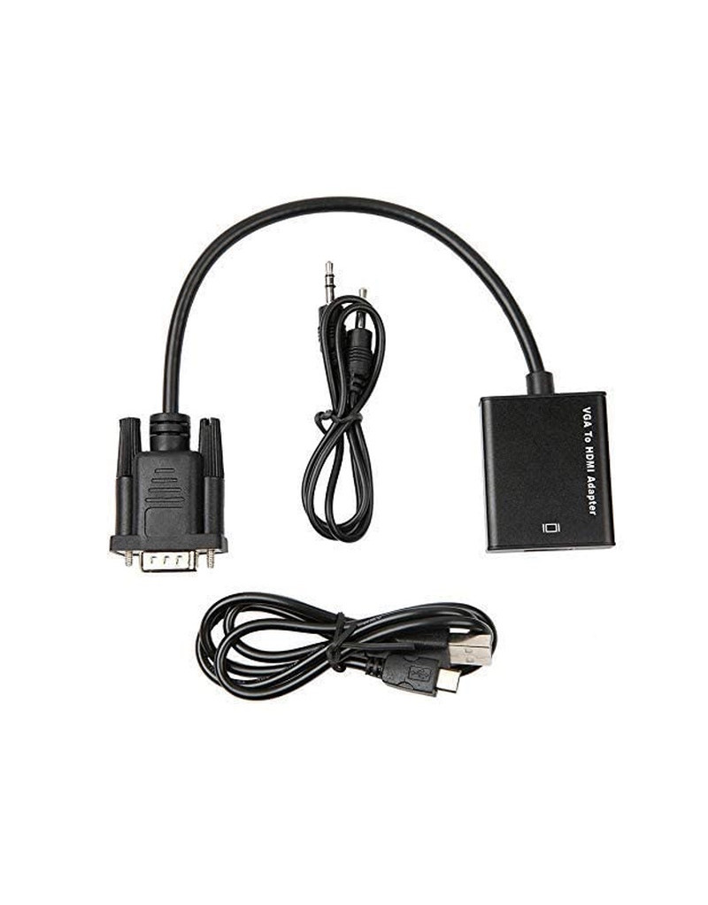 Adapter VGA na HDMI (m/ž) + Audio kabl (m/m) + Micro USB kabl (m/m) FAST ASIA - 1 Adapter VGA na HDMI (m/ž) + Audio kabl (m/m) + Micro USB kabl (m/m) FAST ASIA - 1