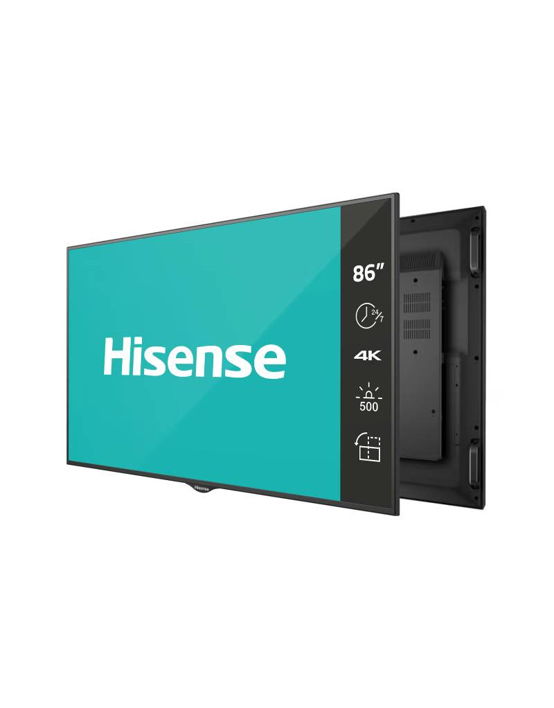 86 inča 86BM66AE 4K UHD 500 nita Digital Signage Display - 24/7 Operation HISENSE - 1
