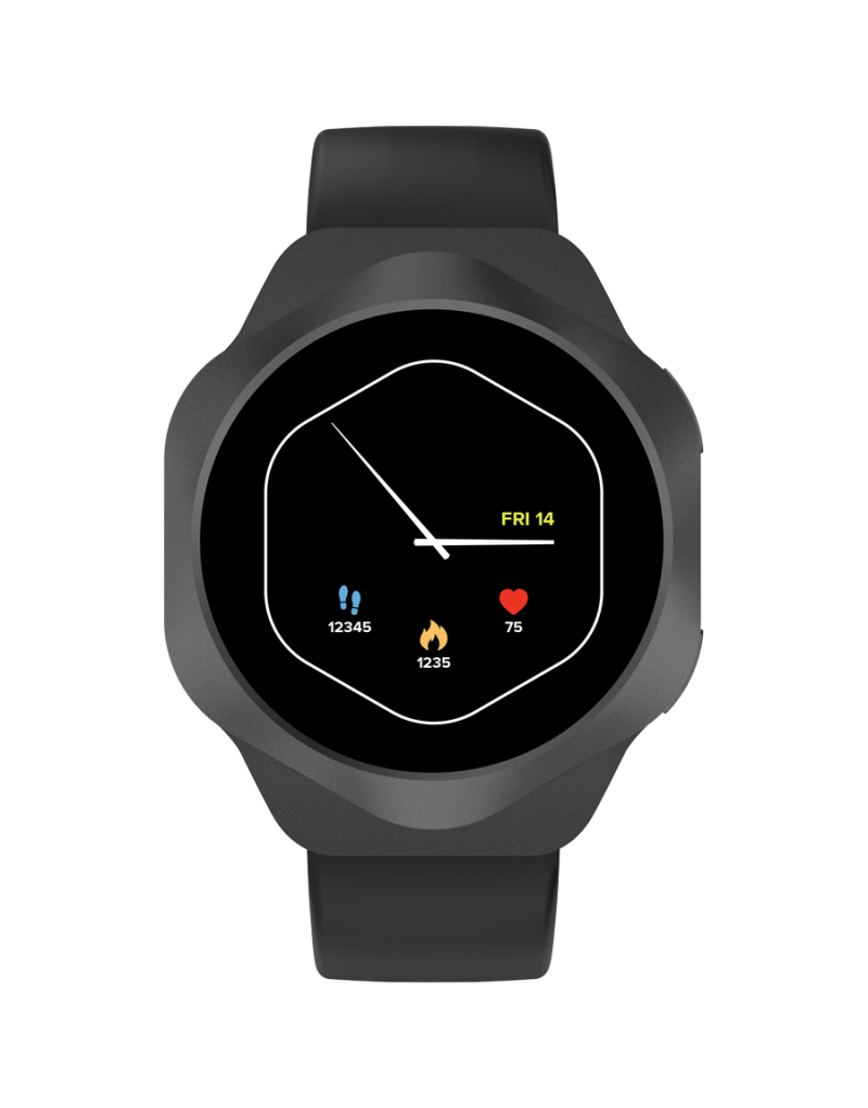 CANYON Smart Watch Hexagon 88 BT-CALL Black  - 1