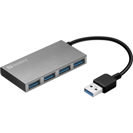 USB HUB 4 port Sandberg Pocket USB 3.0 133-88  - 1