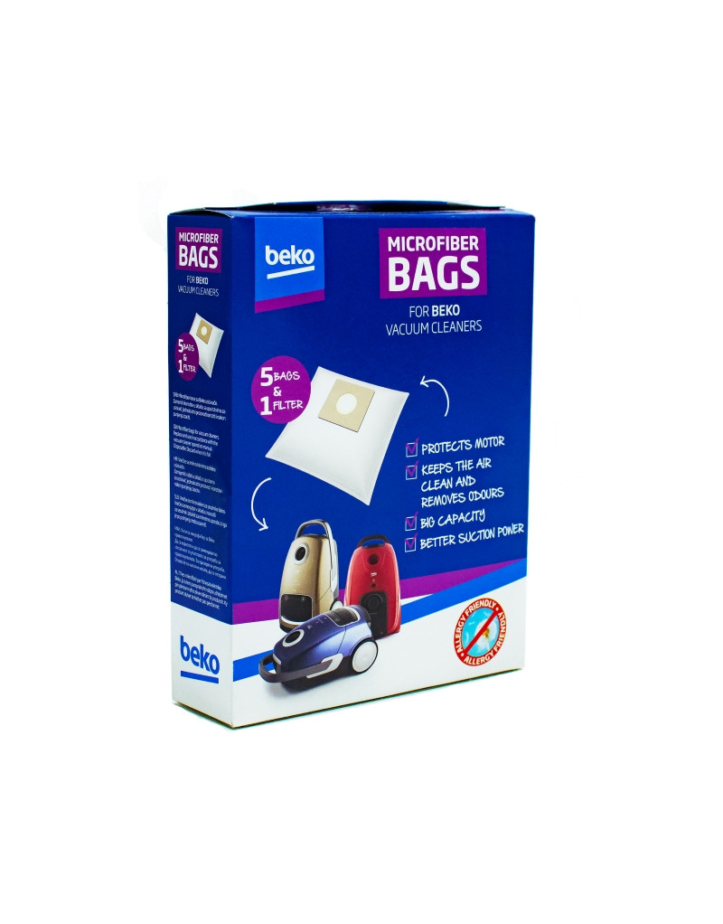 Kese za VC usisivač plava paket 5+1 BEKO - 1 Kese za VC usisivač plava paket 5+1 BEKO - 1