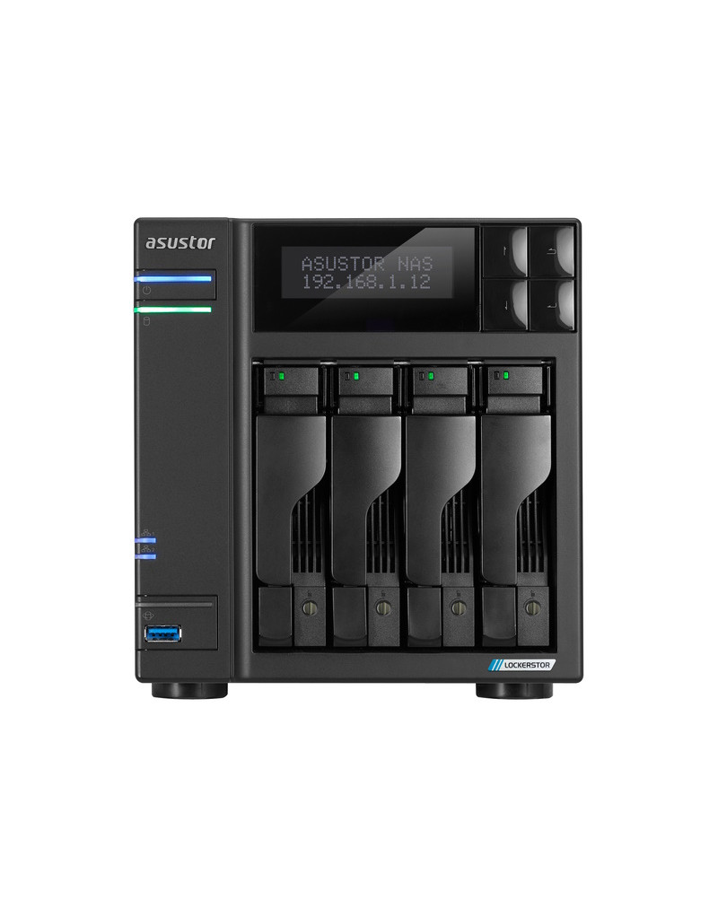 NAS Storage Server LOCKERSTOR 4 Gen2 AS6704T ASUSTOR - 12