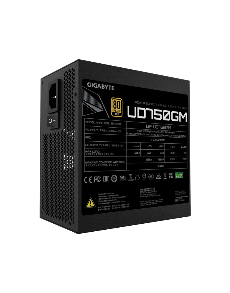 GP-UD750GM PG5 750W Modularno napajanje GIGABYTE - 1