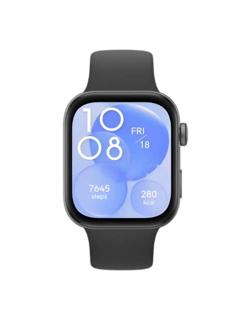 Smart Watch HUAWEI FIT 3 Black silikonska narukvica  - 1