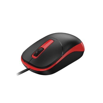 DX-123 USB Optical crno-crveni miš GENIUS - 1