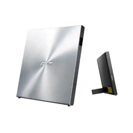 USB DVD+-R/RW Asus SDRW-08U5S-U Silver  - 1