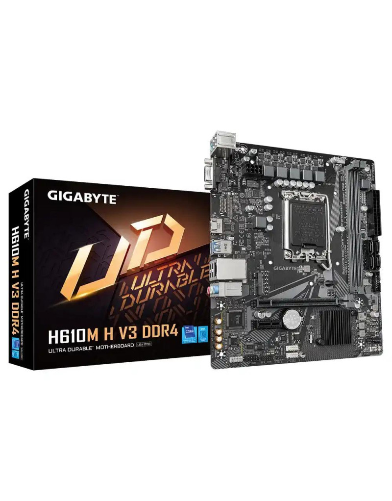 Matična ploča 1700 Gigabyte H610M H V3 VGA/HDMI/M-2  - 1