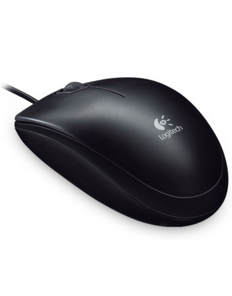 B100 Optical USB crni miš LOGITECH - 1