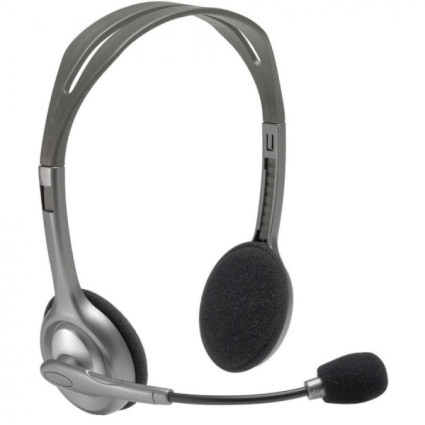 Slušalice sa mikrofonom Logitech H110 Stereo Headset 981-000271  - 1