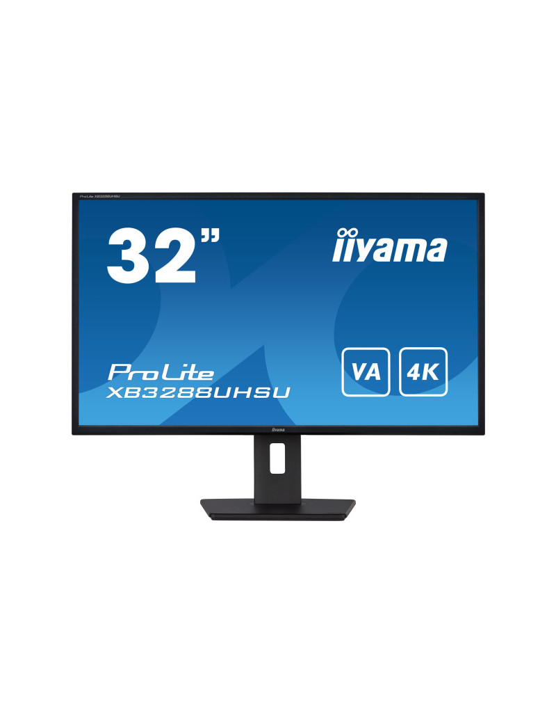 Monitor 31.5" Iiyama XB3288UHSU-B5 VA 3840x2160/60Hz/3ms/2xHDMI/DP/USB/zvučnici - 1 Monitor 31.5" Iiyama XB3288UHSU-B5 VA 3840x2160/60Hz/3ms/2xHDMI/DP/USB/zvučnici - 1